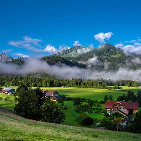 Ferienwohnungen Scheibenhaus Oberstdorf Esterno foto