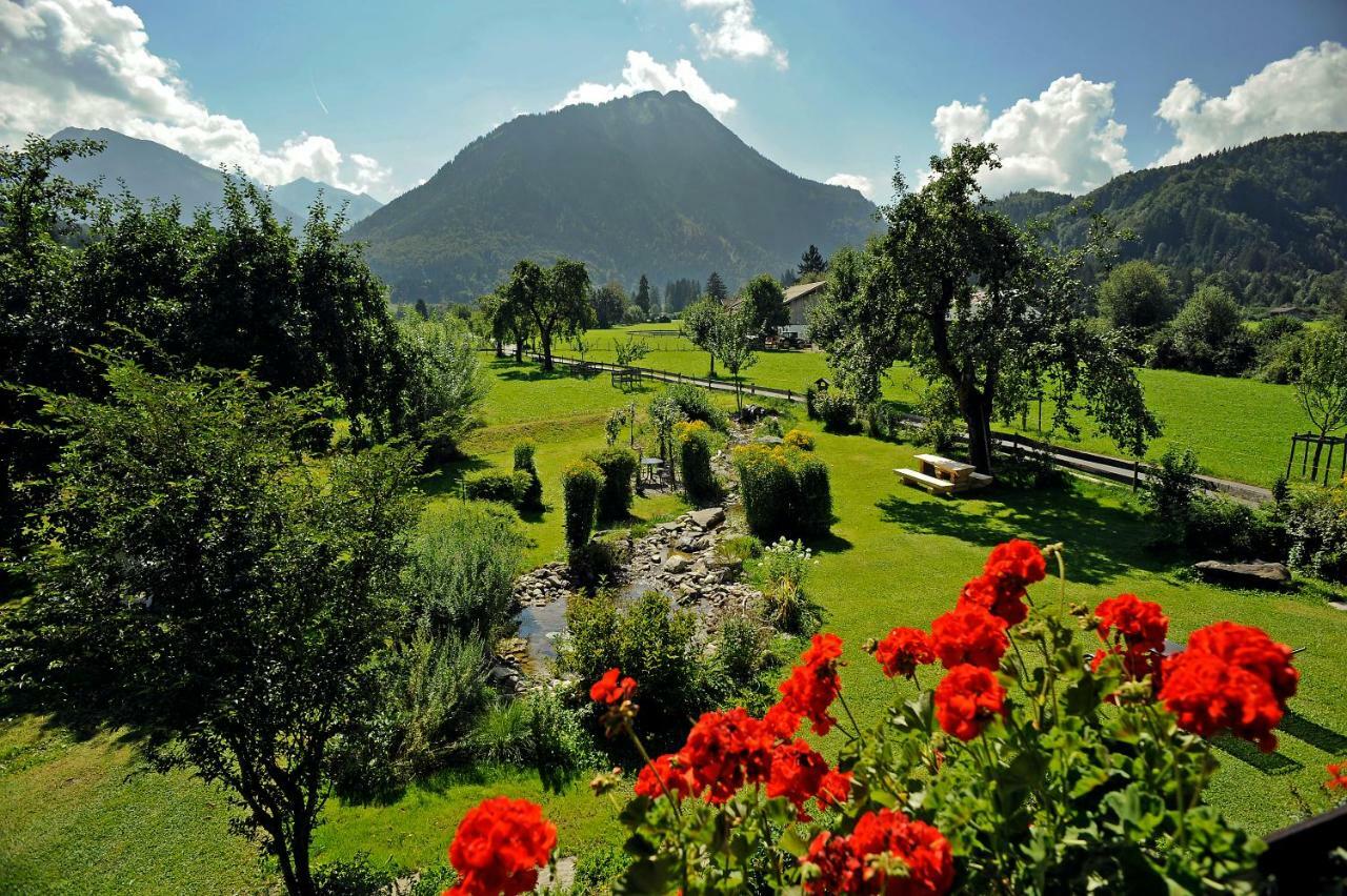 Ferienwohnungen Scheibenhaus Oberstdorf Esterno foto