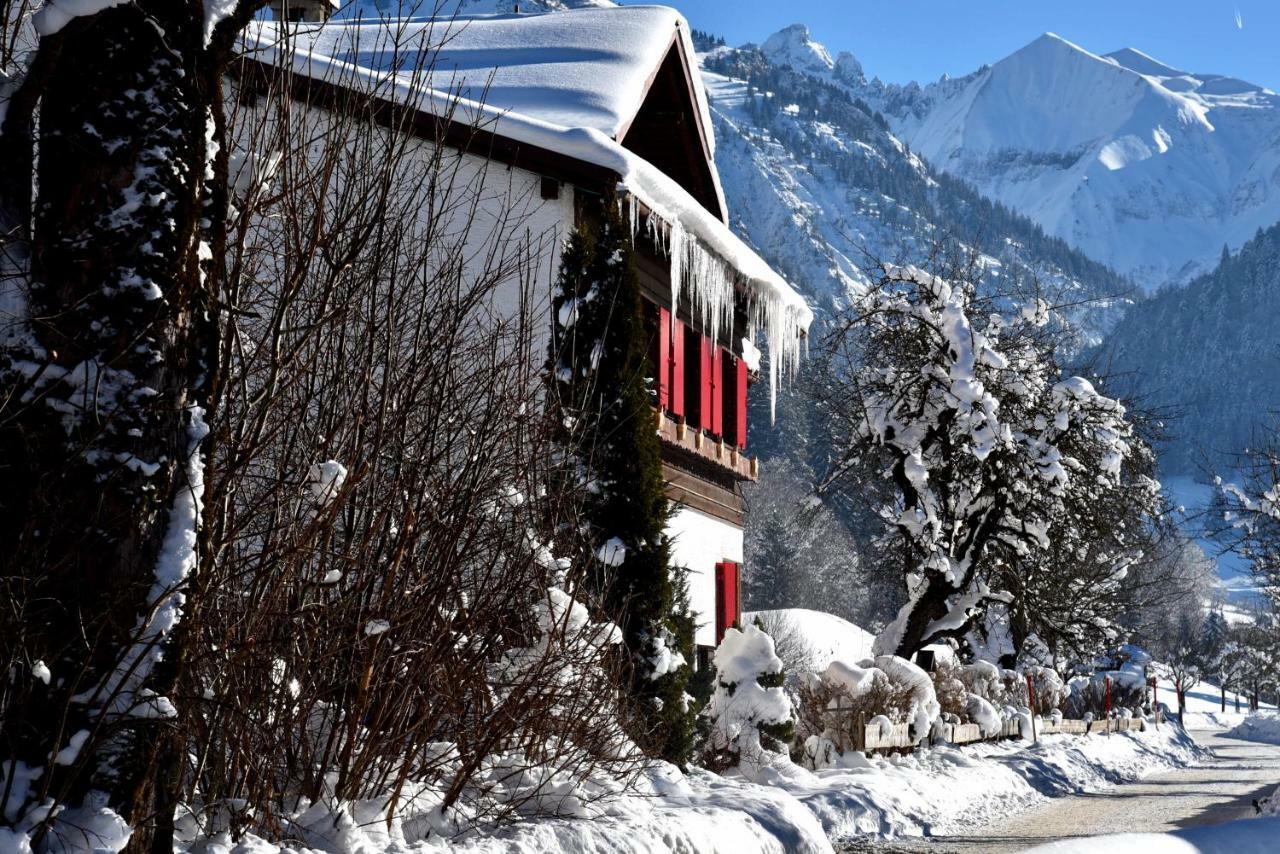 Ferienwohnungen Scheibenhaus Oberstdorf Esterno foto